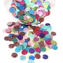 Mix Color Embroidery Glitter Sequins 3-30mm Flat Round Laser Sequin PVC Paillettes Sewing Jewelry Making Wedding Craft DIY Handmade Garments Lentejuelas Accessories - 20 Grams - View 33