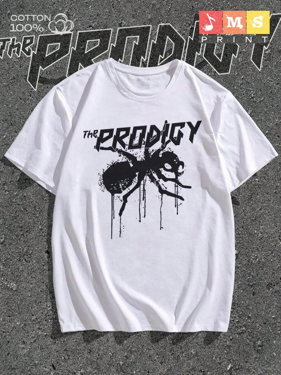 ¡La camiseta de mujer más popular de 2026! Camiseta de manga corta para mujer, moderna, juvenil, ligera y casual con ajuste ajustable. La camiseta con estampado Prodigy. ¡El material es y confiable! - El Prodigio 2 - Ver 1