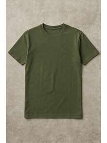King T-shirt Men T-Shirts - Army Green - View 4