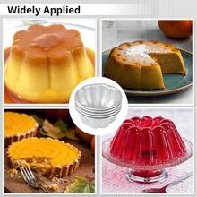 Aluminum Non-Stick Pumpkin Shaped Pudding/Jelly Cake Mold, Suitable For Cake Cups, Perfect For Making Pudding, Jelly, Pancakes And Cakes. Ideal For Halloween, Parties And Various Occasions. - Multicolor - View 7