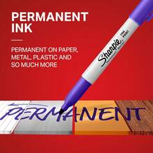 SHARPIE - Ultimate Cosmic Color Collection Permanent Markers, Fine And Ultra Fine Tips, Assorted Colors, 45 Count - sliver-8pcs - View 2