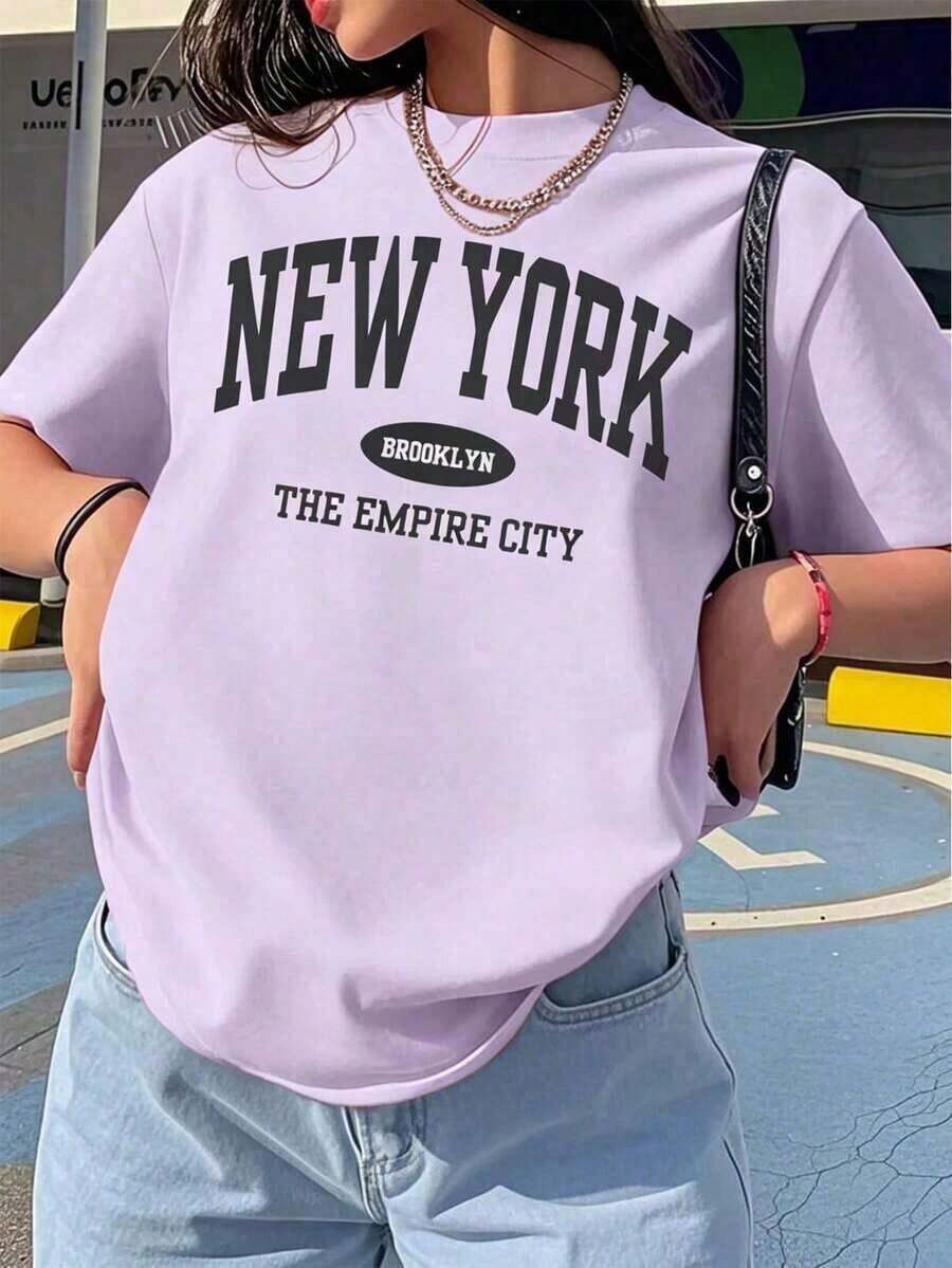Women T-Shirts - Purpe - View 1