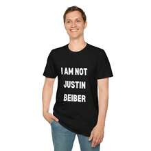 im not justin beiber Graphic-Shirt | Funny Celebrity Parody Tee - Negro - Ver 3