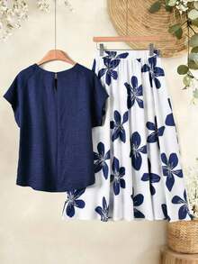 Women Midi Dresses - Multicolor 10 - View 2