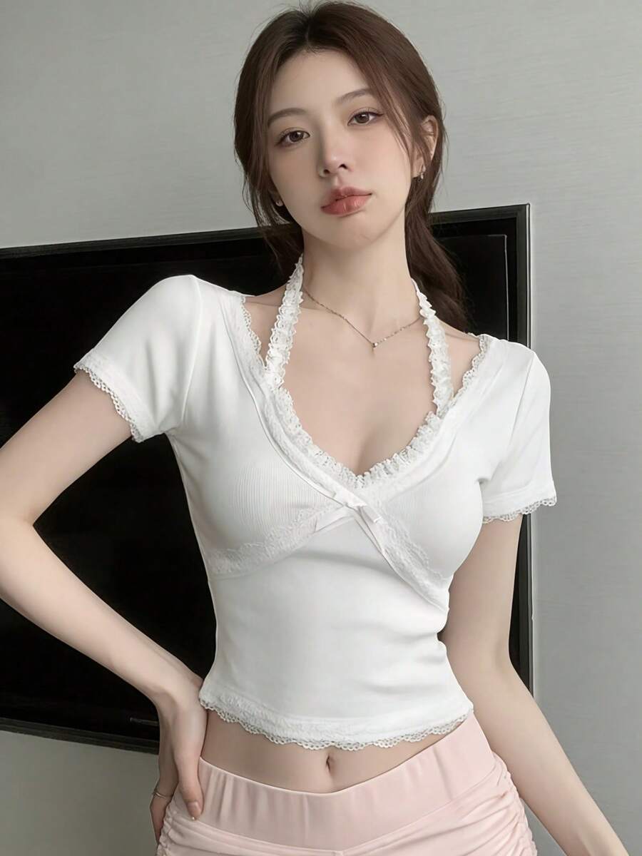 Women Tops - White - View 1