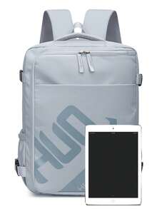 Mochila de viaje para hombres, ligera, adecuada para viajes cortos y desplazamientos, gran capacidad para llevar portátil, libros, etc. - Multicolor - Ver 7