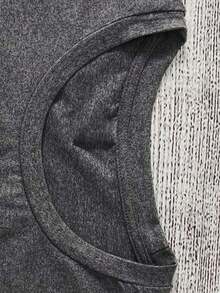 Camiseta Cristiana con Citas Bíblicas, Camiseta de Manga Corta con Cuello Redondo, Estilo Casual, para Verano y Primavera, Camisetas para Mujer - Gris Oscuro - Ver 5
