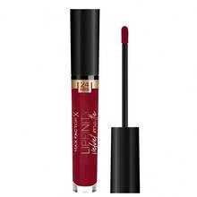 3 Pcs Max Factor Lipfinity Velvet Matte Lipstick - Red Allure 090 - Red Allure - View 2