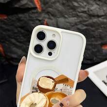 マグネット式黄ばみ防止 | 高級感あふれる2in1アクリルマグネット式スマホケース！スタイリッシュで手触りも良く、実用的な保護機能とマグネット式・耐衝撃設計を融合させた、高級感あふれるケースです。 ベーグルバターケース  11  17e 手机壳  17e 手机壳 家族、恋人、友人、そして子供たちへのプレゼントに最適です。  17 Pro/13 Pro Max/15/14 Plus/16e/11 Pro Max/17e/12/16/14 Pro Max/ 13 pro/15 Pro Max/12 Pro Max/14 Pro/16 Pro Max/14/Apple  Air/15 Pro/16 Plus/13/16 Pro/15 Plus/17 Pro Max/12 Pro/17/11 Pro - グレー - チェックする 5