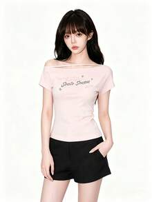Women Tops - Baby Pink - View 9