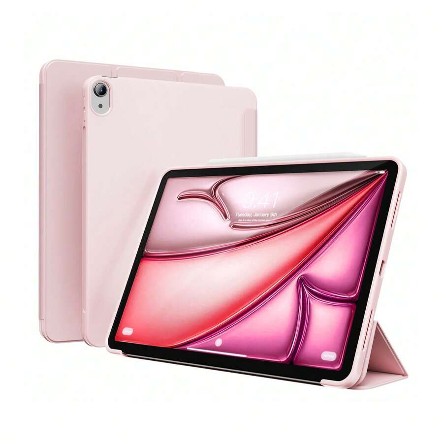 適用於 Honor Pad X8A 平板保護殼，防摔氣囊設計，智能休眠喚醒，磨砂霧面防指紋背板，三折平板保護殼，Tab M11 保護殼，兼容 MatePad 11.5 S 平板保護殼，MatePad 保護殼，兼容 Matepad SE 11" / Pad2 11" / Pad SE 11 吋平板保護殼，可折疊支架平板保護殼