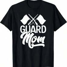 Camiseta Color Guard Gift Guard Mom - Negro 8 - Ver 6