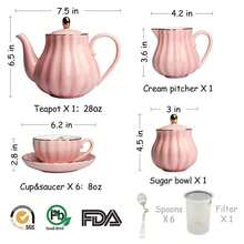 Teaware Sets - Pink - View 5