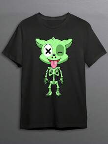 Camiseta con diseño de esqueleto de CherryPie - A - Ver 8