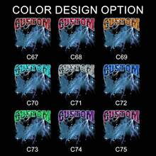 Your T-Shirt With Personalized Text, Custom Your Own Bootleg Shirts, Custom Bootleg Rap Tee, Birthday Gift - 黃色 - 查看 8