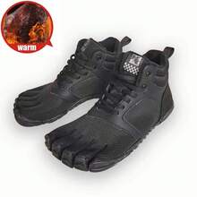 High Quality Women FiveFingers Casual Sneakers Men Five Toes Walking Shoes Men's Climbing Shoes Designer Unisex Split Toe Shoes - 998 Đen - Xem 8
