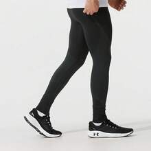 Under Armour UA RUSH SmartForm Men's Fitness Training Leggings & Outdoor Training Base Pants - Black - View 4