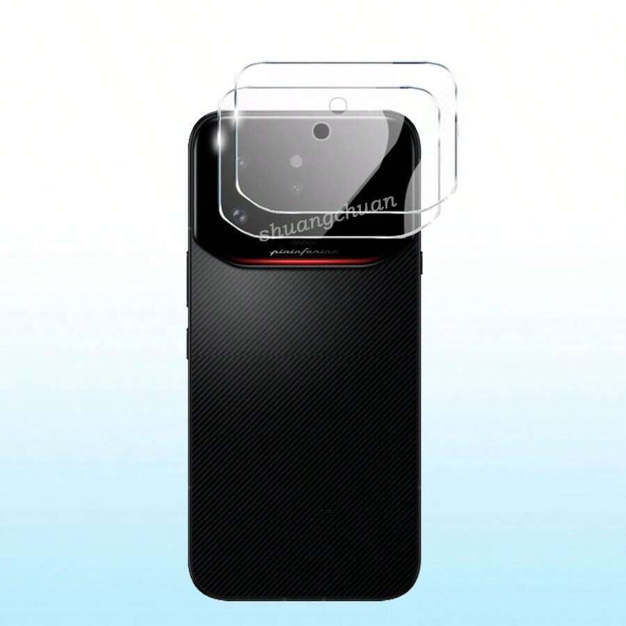 适用于 Infinix Note 60 Ultra 的 2 片装相机镜头保护膜,9H 硬度高清透明钢化玻璃防刮镜头膜,也适用于 Note 60、Note 60 Pro 和 Note 50。 - 2PCS - 查看 1