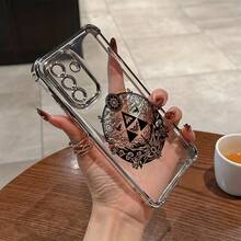 Funda para Teléfono - Funda Popular para Teléfonos de Juegos para Varios Modelos de  Galaxy, con un Diseño de Parte Trasera Transparente y Suave que Ofrece Protección Contra Caídas - Color mixto 1 - Ver 6