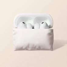 1 chiếc vỏ bọc tai nghe hình gối ngộ nghĩnh, phù hợp với Airpodspro3, Apple Pro2, vỏ bảo vệ Airpods4, vỏ sáng tạo. - Nhiều màu - Xem 2