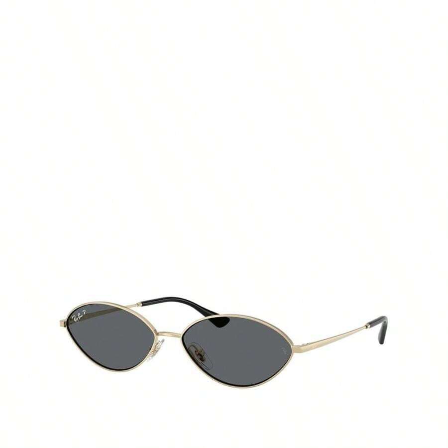 Ray-Ban Kai Oval Sunglasses, 59mm | | Women Sunglasses - Pale Gold - View 1