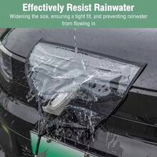 Dustproof, Rainproof, Snowproof And Waterproof Protective Cover For The Charging Port Of Electric Vehicles, And, Suitable For All Models Of Electric And Plug-In Hybrid Vehicles. - Black - View 5