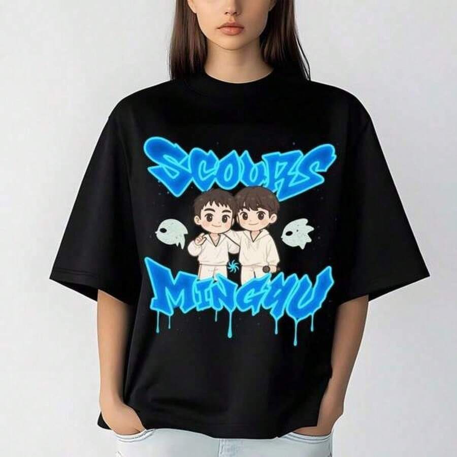 Women T-Shirts - Black - View 1
