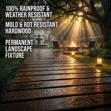 Durable And Adaptable Wooden Lawn Garden Paths In Any Scene, Available In Two Sizes -6FT(72in) , With Sturdy Landscape Boundaries Suitable For Paths, Flower Beds, Gardens, And Greenhouses - 72英吋 - 查看 6
