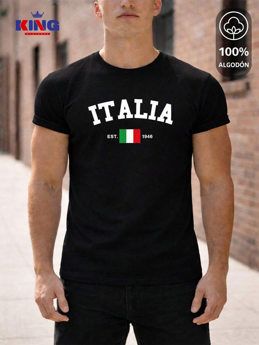 King T-shirt Men T-Shirts - Black - View 1