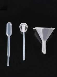 3個/4個裝 漏斗式噴霧分裝工具 便攜式香水補充瓶，適用於香水、精油、實驗室化學品及手工藝，耐用、便攜、透明設計可精確填充，旅行必備容器 - 3件套 - 查看 8