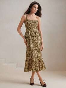 Women Midi Dresses - Multicolor - View 1