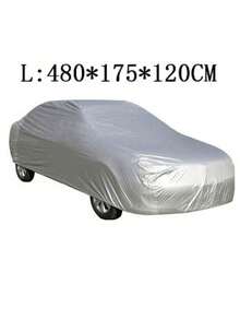 Outdoor Full Car Cover, Waterproof, Windproof, UV-Resistant, Snowproof, Dustproof Car Protection Cover, Equipped With Reflective Warning Strips And Windproof Fixing Ropes, Suitable For Sedan, SUV And Hatchback Universal - Multicolor - View 21