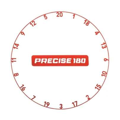 Precise 180 Number Ring Inferno Red
