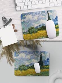 Large Gaming Mouse Pad, Suitable For Gaming, Home Office, Computer Keyboard And Laptop Desk, With Anti-Slip Rubber Edges And Decorative Stitching - View 6