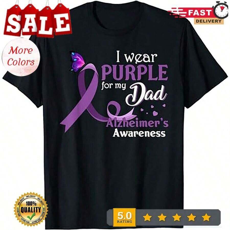 Me Pongo Naranja Por Mi Esposo, Camiseta de Concientización sobre la Esclerosis Múltiple, Regalo Unisex. - Negro 10 - Ver 1