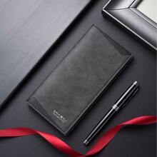 Men Wallet & Check Holder - Black - View 1