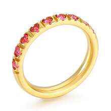 Men Ring Sets - Gold Black KR104544-k - View 18