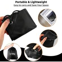 1 pieza/5 piezas/10 piezas/15 piezas Bolsa con cordón y cremallera, bolsa de almacenamiento de mochila de poliéster con doble cordón, gran capacidad - Multicolor - Ver 6