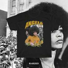 Camiseta de la gira musical de , Camiseta Q01 para fans de la familia Billie, ¡Regalo para fans! ! ! - Negro 18 - Ver 6
