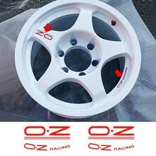 Tem dán mâm xe OZ Racing - Tem vinyl tự dính, phù hợp cho người đam mê xe hơi. - 1 cái - Xem 1
