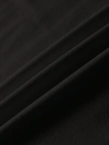 Women's T-Shirt For Spring And Summer - Black - View 5