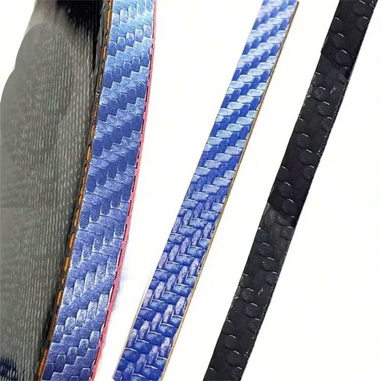 2pcs/4pcs Table Tennis Racket Edge Protector, Thick Polyurethane Protective Strip, Carbon Fiber Texture Edge Guard To Prevent Collision, Self-Adhesive Underlay To Protect The Edge Strip. - Multicolor - View 7
