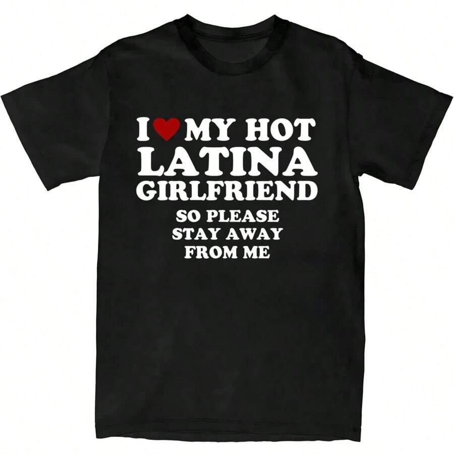 I Love My Sexy Lesbian Girlfriend, I Love My Sexy Lesbian Girlfriend, T-Shirt. - 黑色 4 - 查看 1