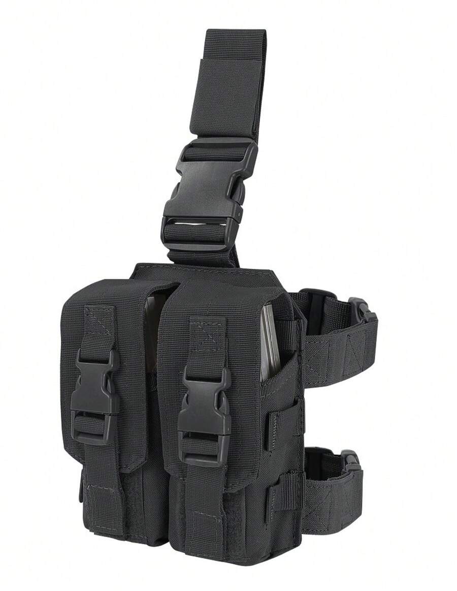 DROP LEG M4 MAG POUCH BRAND CONDOR - Black - View 1
