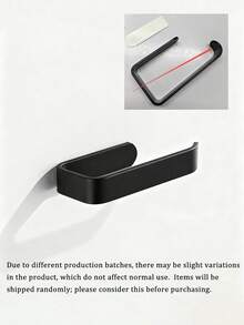 Self-Adhesive Toilet Paper Holder, Wall-Mounted Toilet Paper Rack, Multi-Functional Roll Paper Holder - Self-Adhesive Feature, Matte Plastic Design Suitable For Rolls, Fit For Small Spaces, RVs And Campers, Suitable For Bathroom And Kitchen - Multicolor - View 11
