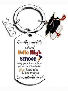 Iweca 8th Grade Gift For Girls Boys Class Of 2026 Keychain, High School Graduation Gift For Daughter Son - Multicolor - View 1