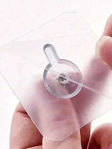 50/30/3pcs Strong Adhesive Wall Hooks - No-Drill Waterproof Plastic Hooks, High Load Bearing, Perfect For Bathroom Storage, Kitchen Spoon Hanging, Bedroom Coat Hanging, Wall Storage, Home Organization, Bathroom Shelving, No-Drill Damage-Free Adhesive Wall Hooks, Waterproof Heavy-Duty Bathroom Hooks, Kitchen Wall Storage Strong Adhesive Hooks - Multicolor - View 9