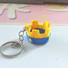 Llavero con mini corona impresa en 3D, colgante decorativo de corona, accesorio creativo de bolso - 1PC - Ver 5