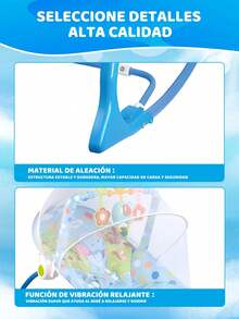 Baby Bouncers, Jumpers & Swings - Baby Blue - View 5