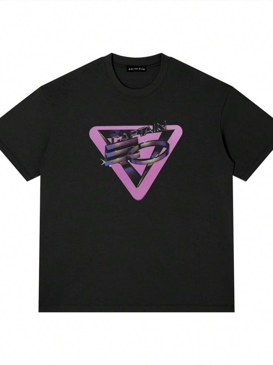 Retro Sci-Fi T-shirt Streetwear Kläder T-shirt Dam Sommarblusar Dam Sweatshirts Dam Kortärmad T-shirt Dam Strandkläder  dam - Svart - Visa 1